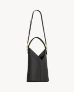 YSL Y top-handle bucket in leather - Image 3